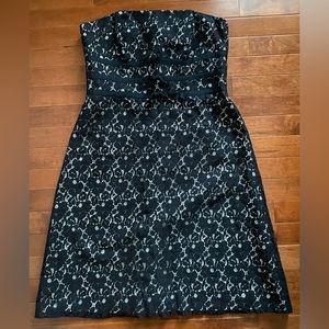 Strapless Lace Dress